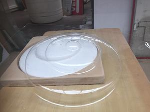 Letra Volumetrica Terciado Marino Natural